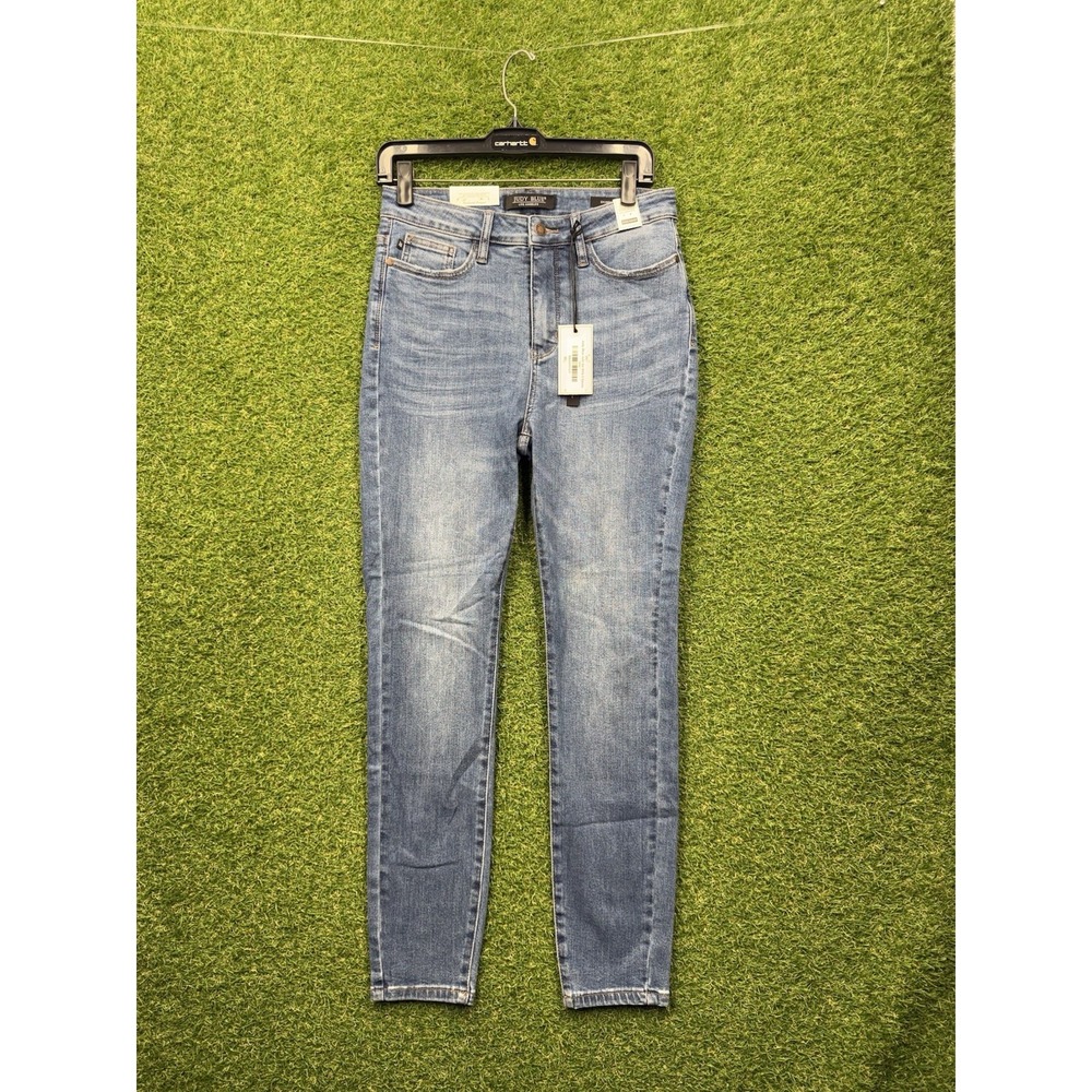 Judy Blue Jeans Womens 7/28 Skinny Fit High Waist Stretch Tummy Control JB88212